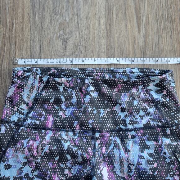 Lululemon All Sport Crop Floral Sport Tranquil Blue Multi Size 6 - Picture 6 of 8